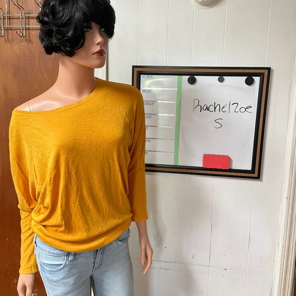 Rachel Zoe Tops - Rachel Zoe Yellow Long Sleeve Top S